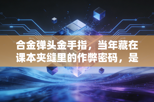 合金弹头金手指，当年藏在课本夹缝里的作弊密码，是我整个童年最棒的秘密