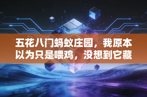 五花八门蚂蚁庄园，我原本以为只是喂鸡，没想到它藏了半辈子的生活碎片