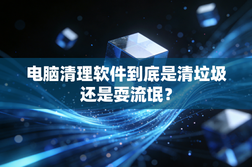 电脑清理软件到底是清垃圾还是耍流氓？