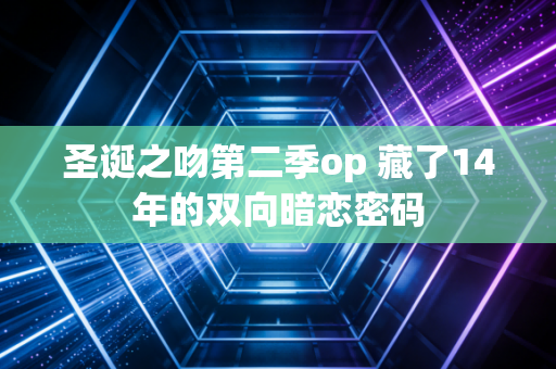 圣诞之吻第二季op 藏了14年的双向暗恋密码