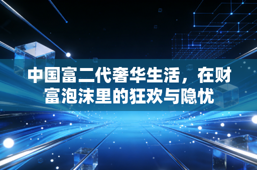 中国富二代奢华生活，在财富泡沫里的狂欢与隐忧