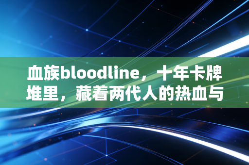 血族bloodline，十年卡牌堆里，藏着两代人的热血与羁绊