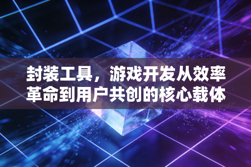 封装工具，游戏开发从效率革命到用户共创的核心载体