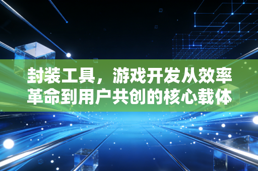 封装工具，游戏开发从效率革命到用户共创的核心载体