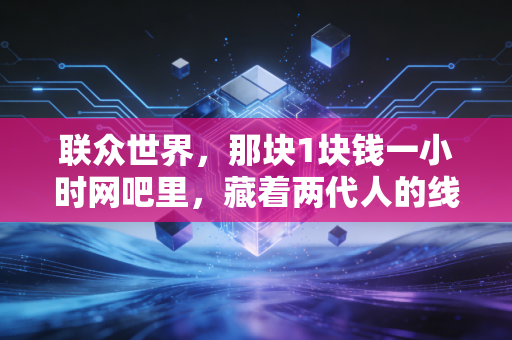 联众世界,那块1块钱一小时网吧里,藏着两代人的线上牌局记忆