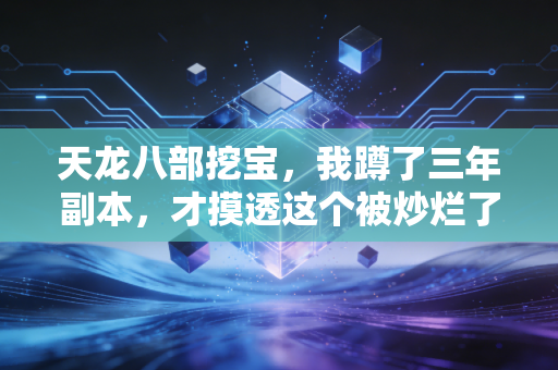 天龙八部挖宝，我蹲了三年副本，才摸透这个被炒烂了的青春密码