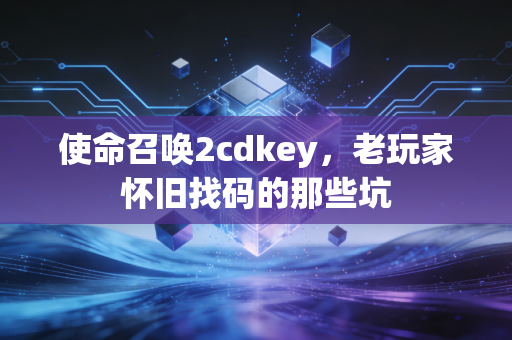 使命召唤2cdkey，老玩家怀旧找码的那些坑