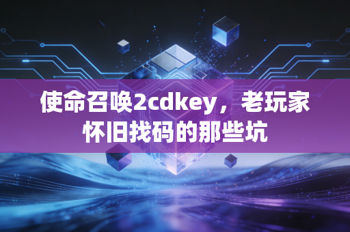 使命召唤2cdkey，老玩家怀旧找码的那些坑