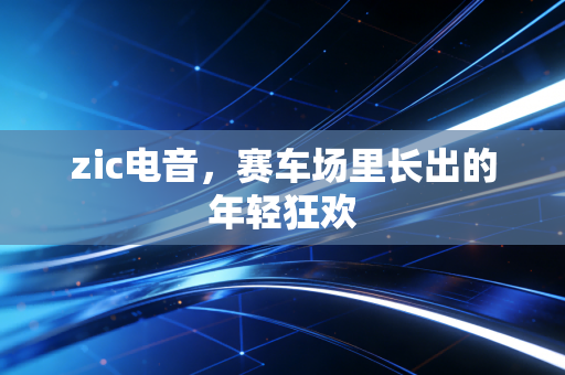 zic电音，赛车场里长出的年轻狂欢