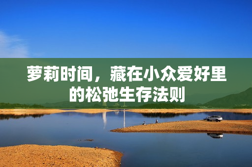 萝莉时间,藏在小众爱好里的松弛生存法则