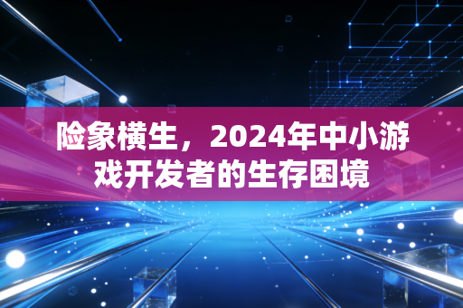 险象横生，2024年中小游戏开发者的生存困境