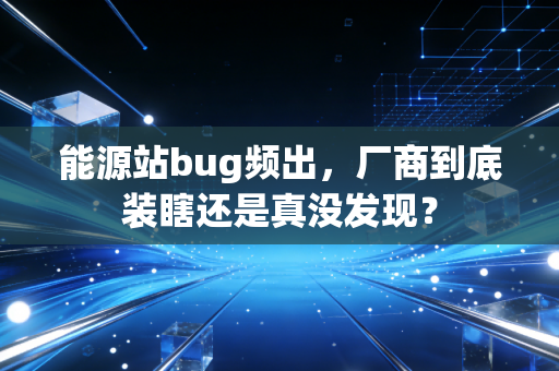 能源站bug频出，厂商到底装瞎还是真没发现？