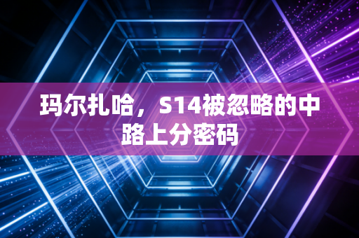 玛尔扎哈，S14被忽略的中路上分密码