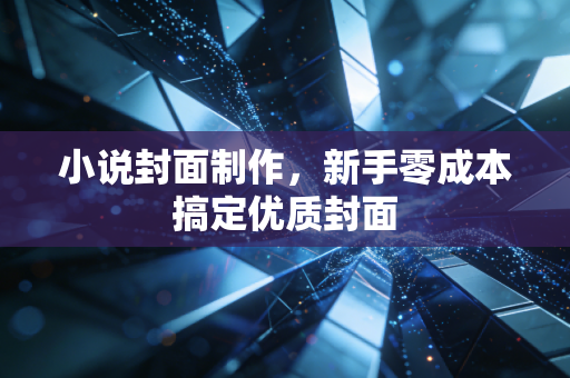 小说封面制作，新手零成本搞定优质封面