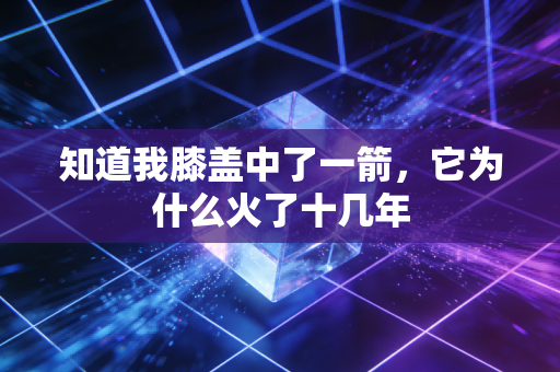知道我膝盖中了一箭，它为什么火了十几年