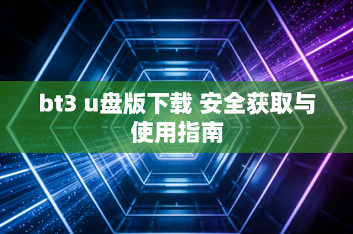 bt3 u盘版下载 安全获取与使用指南