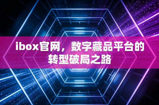 ibox官网，数字藏品平台的转型破局之路