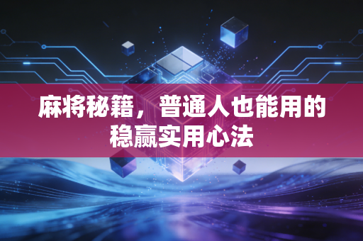 麻将秘籍，普通人也能用的稳赢实用心法