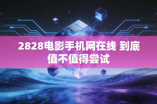 2828电影手机网在线 到底值不值得尝试