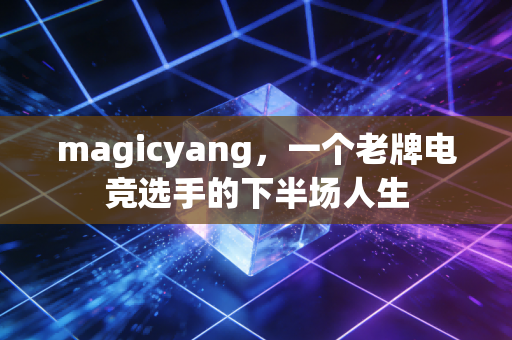 magicyang，一个老牌电竞选手的下半场人生