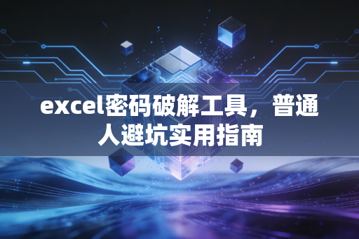excel密码破解工具，普通人避坑实用指南