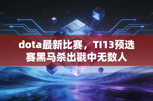 dota最新比赛，TI13预选赛黑马杀出戳中无数人
