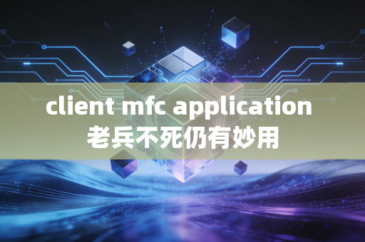 client mfc application 老兵不死仍有妙用