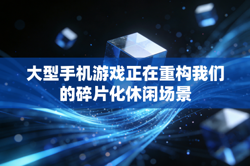 大型手机游戏正在重构我们的碎片化休闲场景