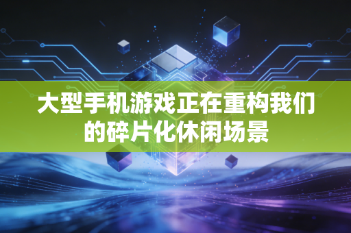 大型手机游戏正在重构我们的碎片化休闲场景