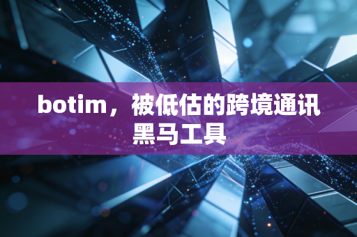 botim，被低估的跨境通讯黑马工具