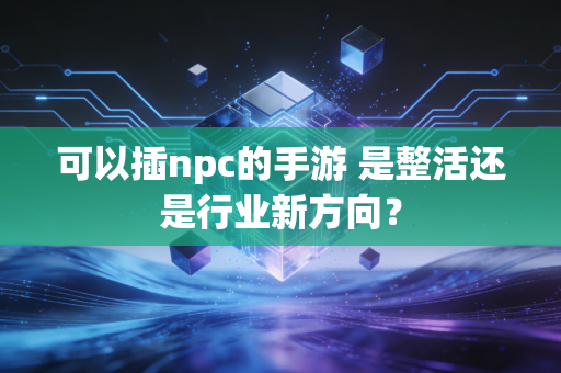 可以插npc的手游 是整活还是行业新方向？
