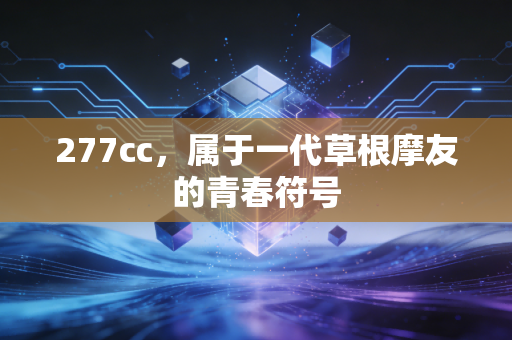 277cc,属于一代草根摩友的青春符号