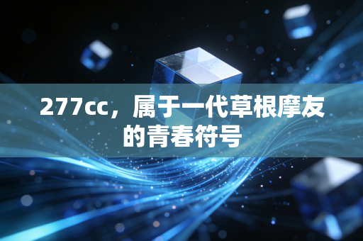 277cc,属于一代草根摩友的青春符号