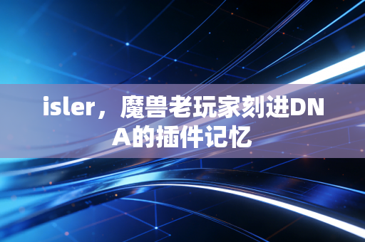 isler，魔兽老玩家刻进DNA的插件记忆