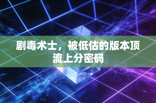 剧毒术士，被低估的版本顶流上分密码