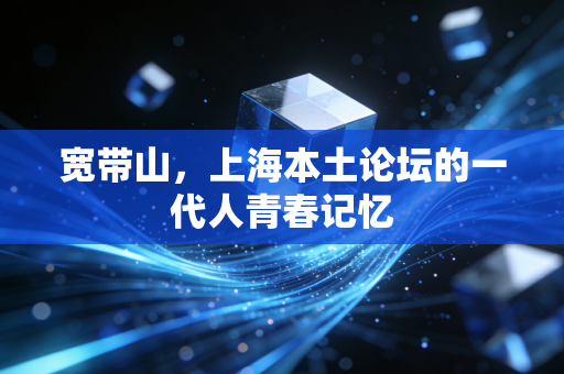 宽带山，上海本土论坛的一代人青春记忆