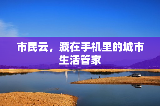 市民云，藏在手机里的城市生活管家