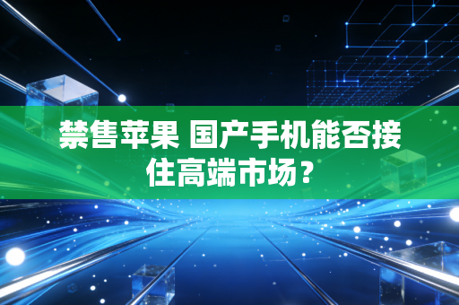 禁售苹果 国产手机能否接住高端市场？
