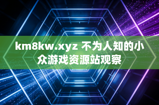 km8kw.xyz 不为人知的小众游戏资源站观察