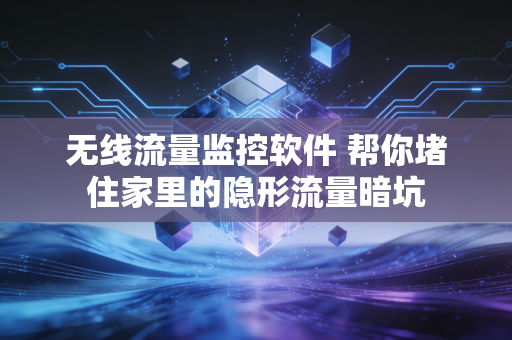 无线流量监控软件 帮你堵住家里的隐形流量暗坑