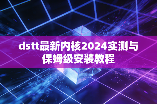 dstt最新内核2024实测与保姆级安装教程