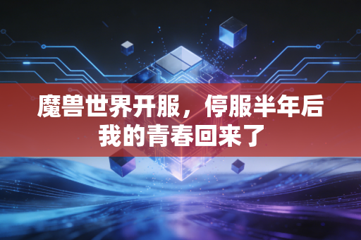 魔兽世界开服，停服半年后我的青春回来了