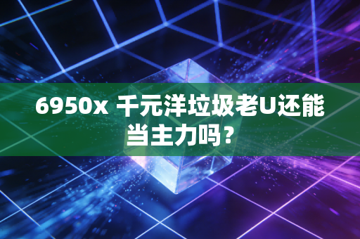 6950x 千元洋垃圾老U还能当主力吗?
