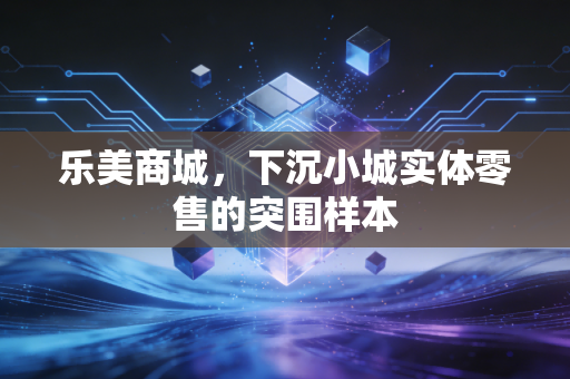 乐美商城,下沉小城实体零售的突围样本