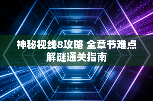 神秘视线8攻略 全章节难点解谜通关指南