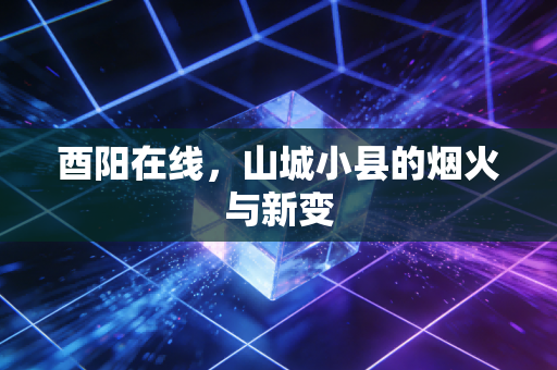 酉阳在线，山城小县的烟火与新变