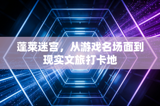 蓬莱迷宫，从游戏名场面到现实文旅打卡地