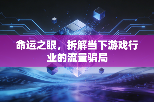 命运之眼，拆解当下游戏行业的流量骗局