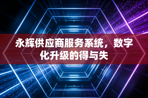 永辉供应商服务系统，数字化升级的得与失