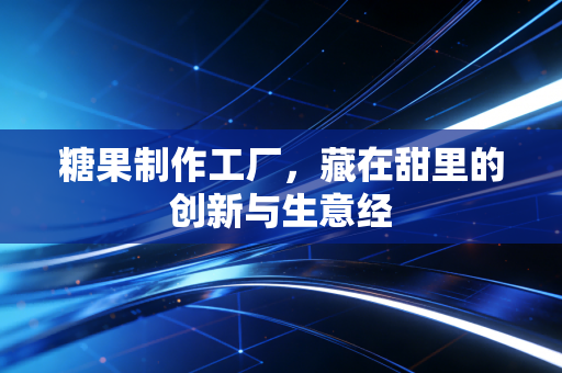 糖果制作工厂，藏在甜里的创新与生意经